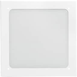 Deluxe Steel Baffle 12" - White