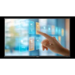 86″ 3840 x 2160 UHD, 50pt IR Touch, 18/7, 400cd/m2, Android 14