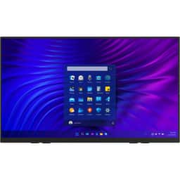27″ black, zero bezel, multi-touch