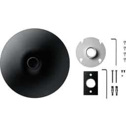 Pole Mount Kit, Round, Black Cover