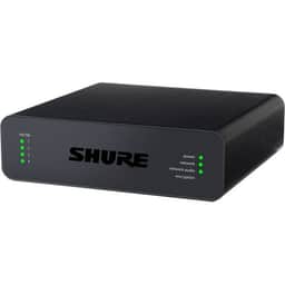 SHURE 4Input XLR connectors Mic Line Dante Audio Network TAA