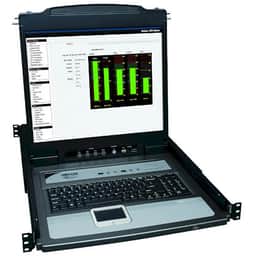 NetDirector 16-Port 1U Rack-Mount Console KVM Switch with 19-in. LCD + 8