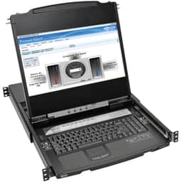 8Port Rackmount Console HDMI KVM Switch 17″ LCD IP Remote Access