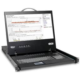 NetController 8-Port 1U Rack-Mount Console KVM Switch with 19-in. LCD