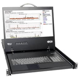 NetCommander 16-Port Cat5 1U Rack-Mount Console KVM Switch with 19-in. L