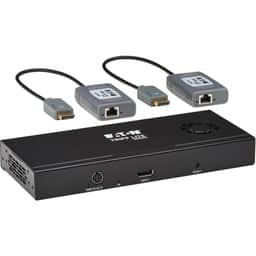 DisplayPort to DisplayPort Splitter/Extender Kit over Cat6, 2-Port MST