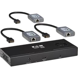 DisplayPort to HDMI 3-Port Multi-Monitor Splitter/Extender Kit 8K/4K 60Hz DP 1.4 TAA
