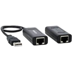 USB over Cat5/Cat6 Extender Kit 1-Port with PoC USB 2.0 164 ft.