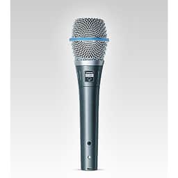 Shure Beta 87A Supercardioid Condesner for handheld Vocal Microphone