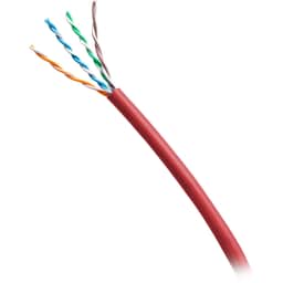 1000ft TAA Compliant Cat6 Bulk Unshielded Ethernet Network Cable Red
