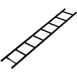 CABLE LADDER,6'X12,BLK,1PC