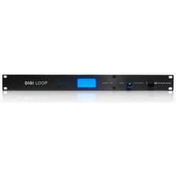 Induction loop amplifier with network control and Dante digital