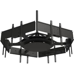 Hex Mount – Holds six displays to form a circle, with telescoping arms