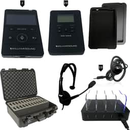 Digi-Wave 400 Series Interpretation System for two presenters and 20