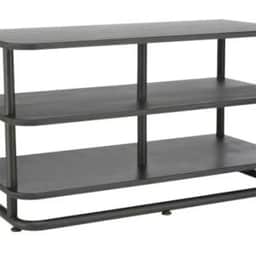 Euro Series 3-Shelf TV Stand, 40″ width, Black