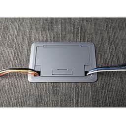 EVO 4-GANG FLOOR BOX
