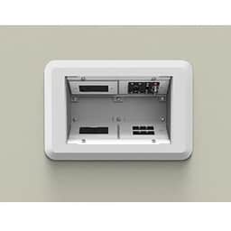 FLAT SCREEN WALL BOX 4-GANG