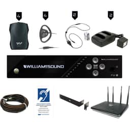 FM Plus Large-area Dual FM and Wi-Fi assistive listening system