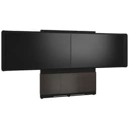 Forum Floor-to-Wall 66″ Dual Display Stand 65-75″ Displays