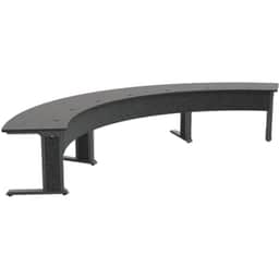 Forum Series Arc Table For Up To 7 People - Dark Finish