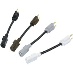 20-PK 12",TWIST IEC SignalSAFE IEC Power Cords