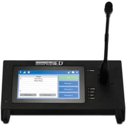 Programmable Touch Screen Digital Communication Station w/ hand held mic