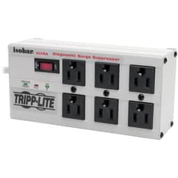 Isobar 6-Outlet Surge Protector, 6FT Cord with Right-Angle Plug