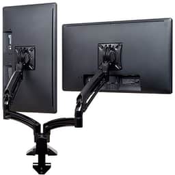 K1D220 Reduced height desk mount dual 2 arm