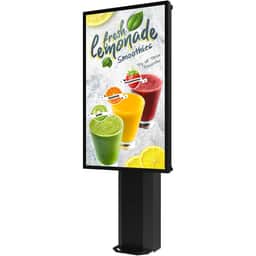 Universal 55″ Single-Display Outdoor Digital Menu Board