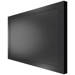 49" LANDSCAPE WALL KIOSK, BLACK