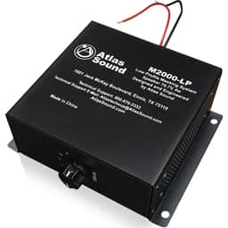 Dual 2" x 4" Sound Masking Spkr System w/70.7V-4W Transformer & Low Pro