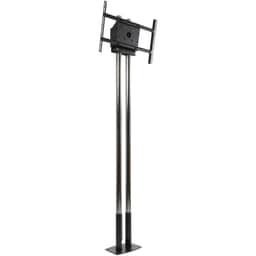 Dual Pole Free Standing Mount For 46″ to 90″ TV’s w/Chrome Poles