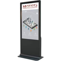 55″ Indoor Back to Back Touch Kiosk w/Android