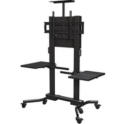 Mobile Cart 800x500 300lbs lock; back panel cover; two side shelf topsh