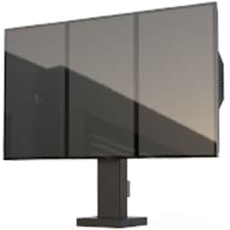 Triple QSR Menu Board Pedestal for Samsung OH55F or LG 49" XE4F