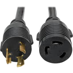 Heavy-Duty Power Extension Cord 30A 10 AWG L6-30P to L6-30R 14ft