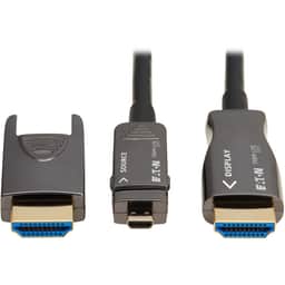 8K HDMI Fiber Active Optical Cable (AOC) - 8K UHD 60 Hz, HDR, Detachable Connector, M/M, Black, 30 m (98 ft.)