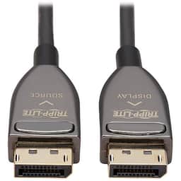 DisplayPort Active Optical Cable (AOC), 8K 60 Hz (M/M), 49 ft.