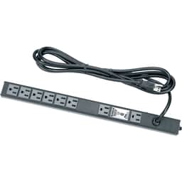SLIM PWR STRIP,8 OUTLET,15 A