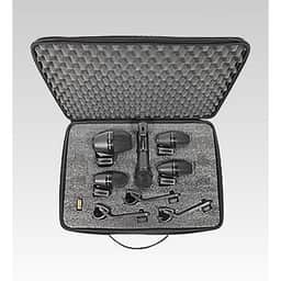5-piece drum mic kit including 1-PGA52; 3-PGA56; 1-PGA57; 1-A25D stand adapter; 3-AP56DM drum