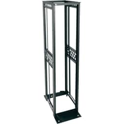 51SP 4-POST FRAME RACK,12/24,BLK