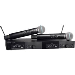 Shure SLXD24D/B58-H55 Dual Wireless Vocal System Beta 58