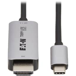 USB-C to HDMI Active Adapter Cable (M/M) - 8K 60 Hz, 4K 144 Hz, HDR, 4:4:4, HDCP 2.3, Black, 6 ft