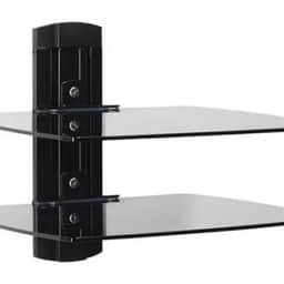 Vertical Series VF3012-B1 2-Shelf On-Wall Component Shelf