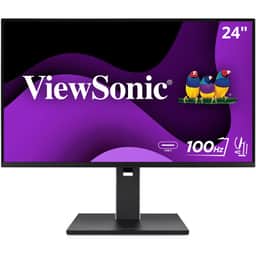 ViewSonic VG2452 24" 1080p IPS Ergonomic Monitor,65W USB-C