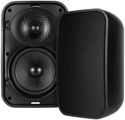 Sonance 93604 MX52 Mariner MX Series 5-1/4" 2-Way Outdoor Surface Mount Speakers (Pair) - Black