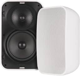 Sonance 93609 MX62 6.5" 2-Way Outdoor Speakers – White (Pair)