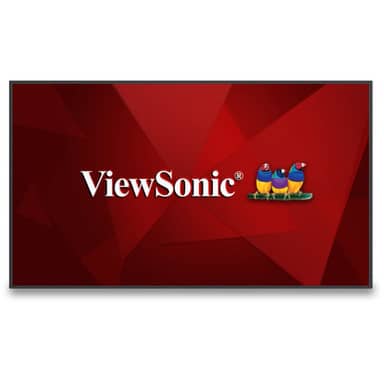ViewSonic CDE8630 86" 4K UHD Wireless Presentation Display 24/7 Commercial Display with Portrait Landscape