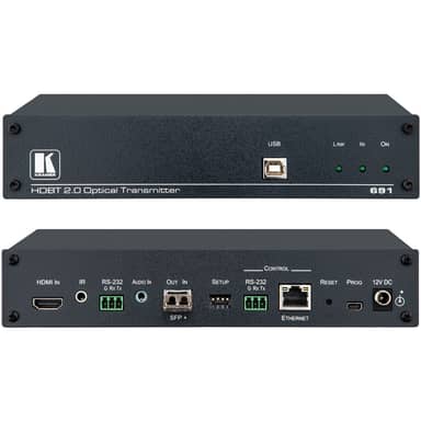 4K60 4:2:0 HDMI/USB/Eth/Cntl over Ultra?Reach HDBT Fiber Tx