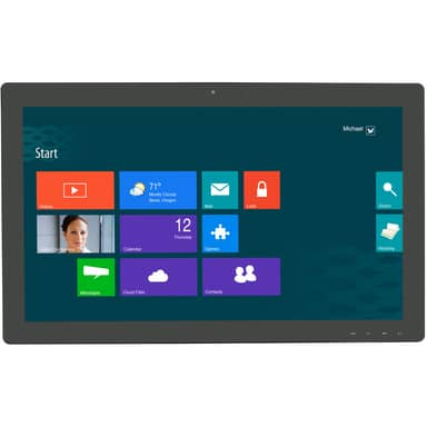 PCT2785 Helium 27" wide black projected capacitive multi-touch edge-lit